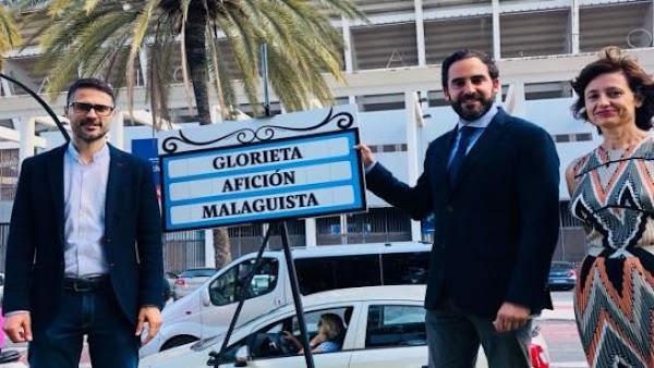 Málaga, la Glorieta de la Afición Malaguista se aplaza por el COVID-19