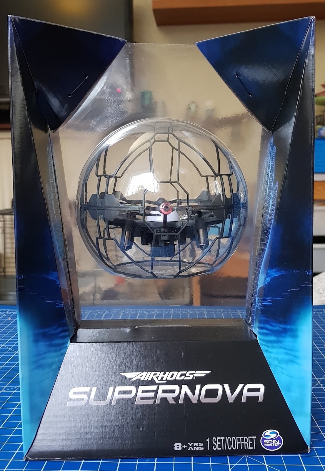 Brick Castle: Air Hogs Supernova Hand-Controlled (age 8+) Sent Spinmaster