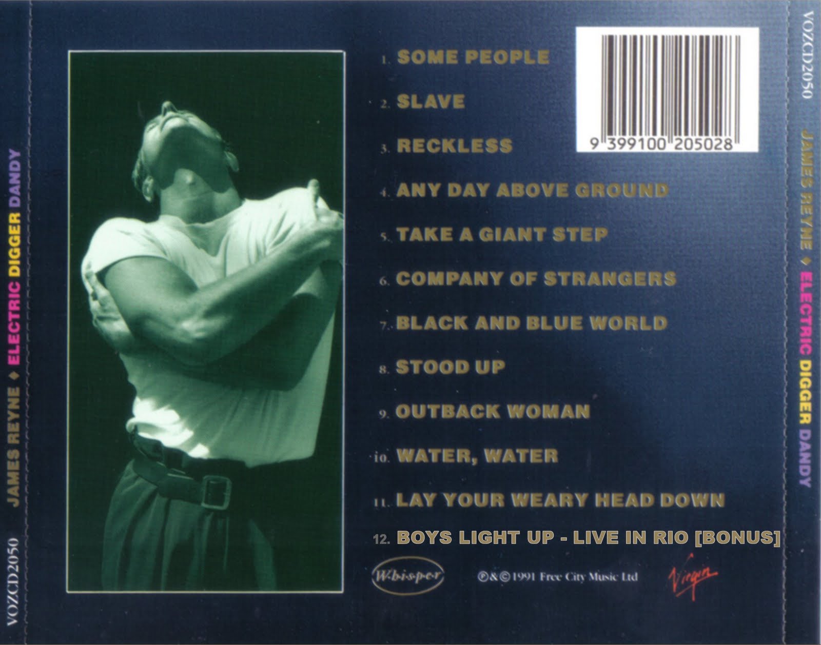 Willy's rock JAMES REYNE / Electric digger Dandy