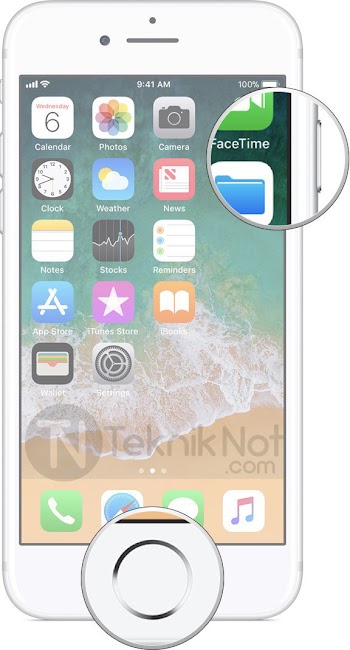 iPhone 8, iPhone 7, iPhone 6  Ekran Görüntüsü Alma