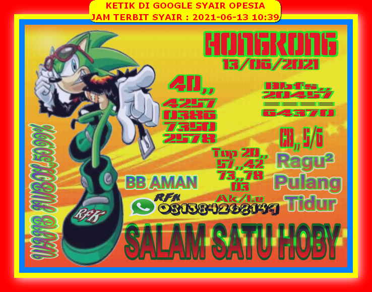 PREDIKSI HK MALAM INI