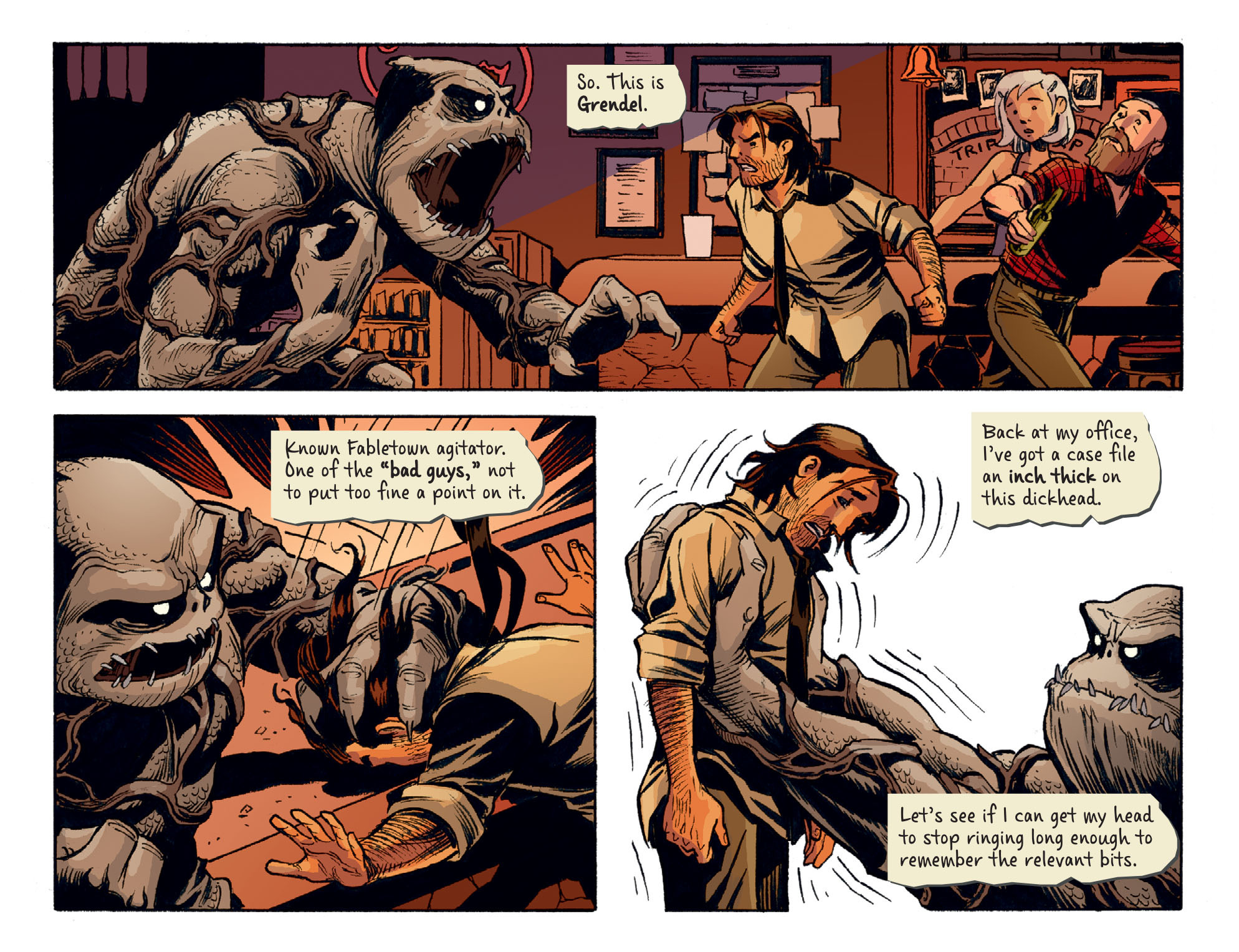 Read online Fables: The Wolf Among Us (2014) comic -  Issue #11 - 5