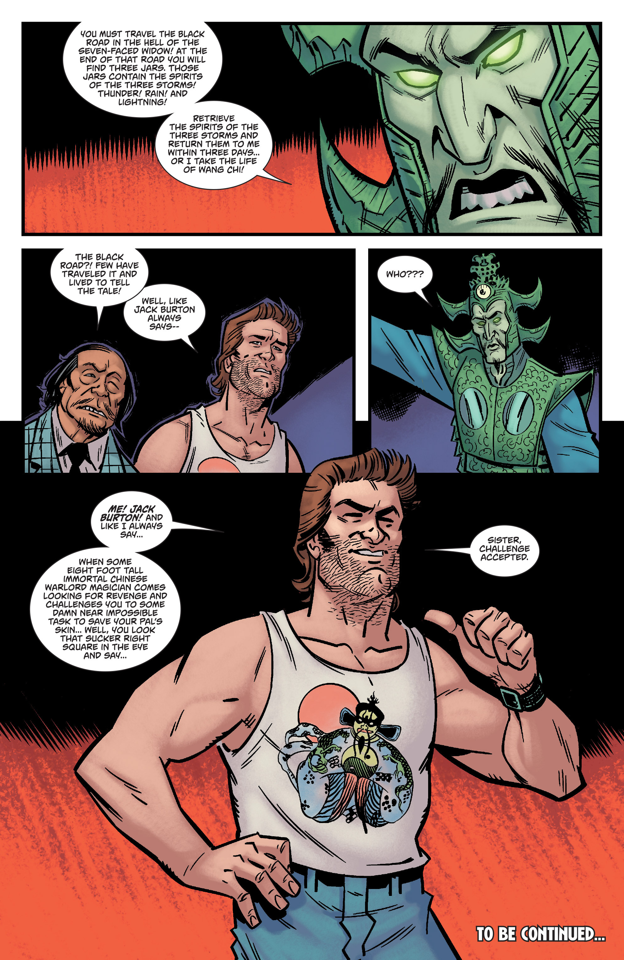 Read online Big Trouble In Little China comic -  Issue #1 - 24