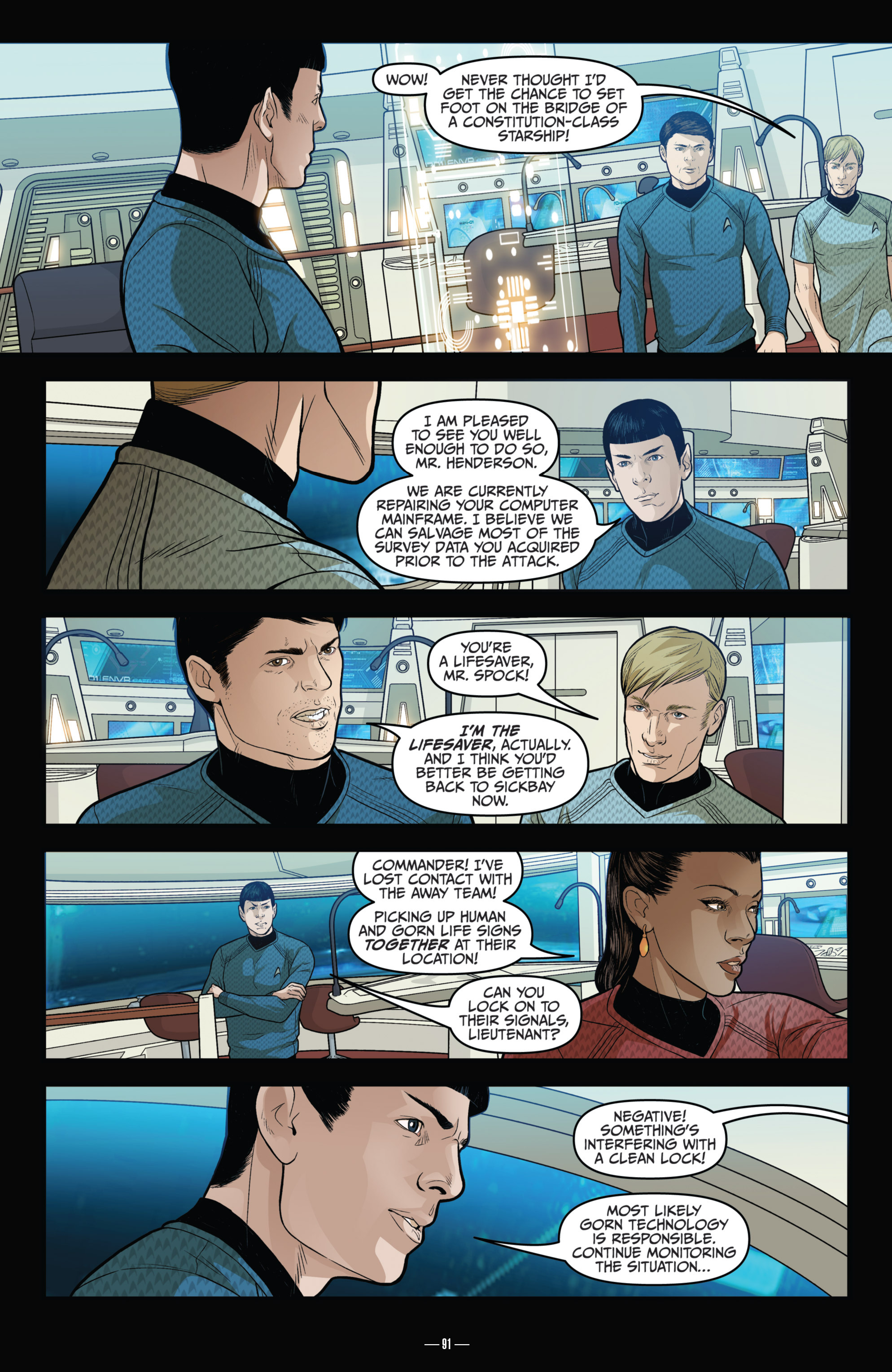 Read online Star Trek (2011) comic -  Issue # _TPB 6 - 91