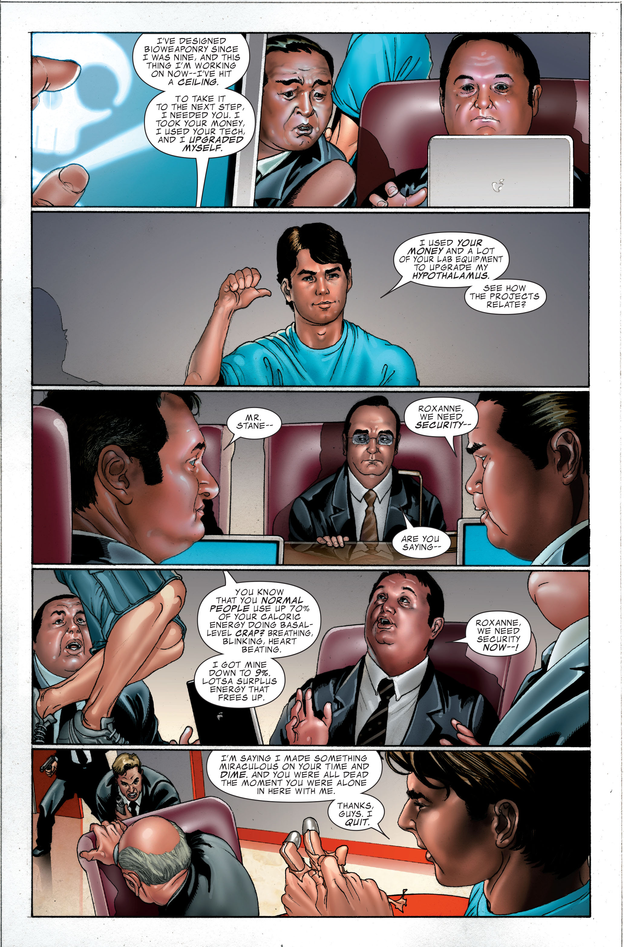 Invincible Iron Man (2008) 1 Page 11
