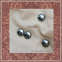 Magnetic Lodestone Earrings