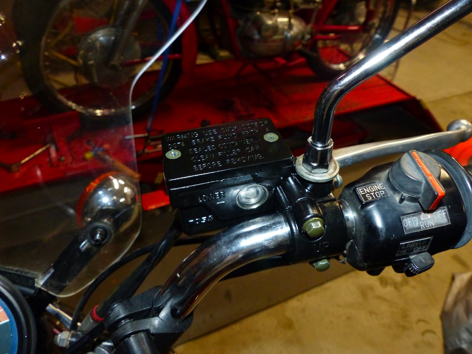 OldMotoDude 1977 Yamaha XS650 Master Cylinder Replacement