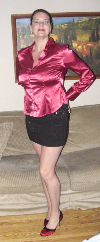 Carrie Moon Canadian performer: Nostalgia pics 2006 - black and red