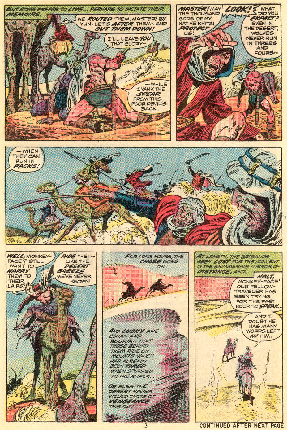 Read online Conan the Barbarian (1970) comic -  Issue #35 - 4