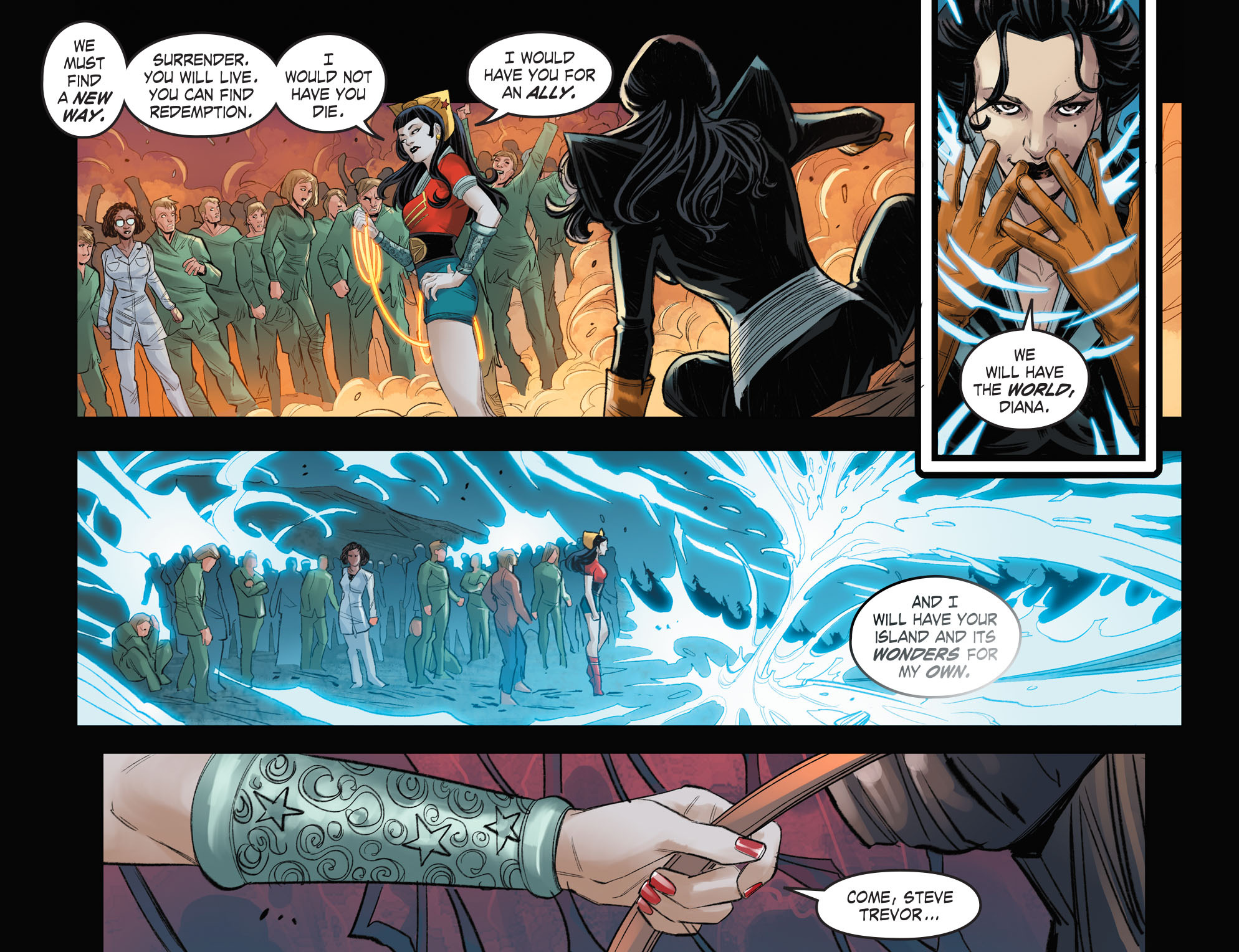 Read online DC Comics: Bombshells comic -  Issue #28 - 21