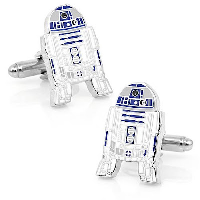 R2D2 cuff links