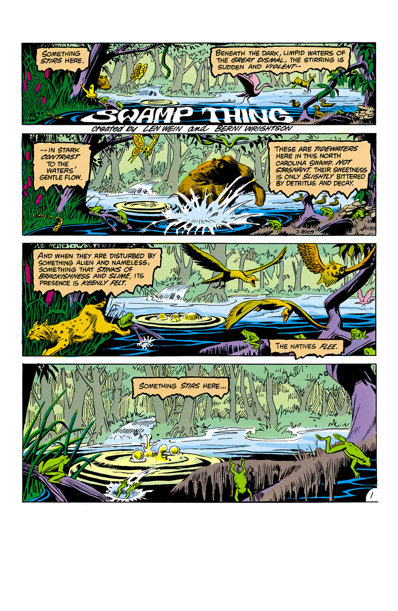 Swamp Thing (1982) Issue #1 #9 - English 2