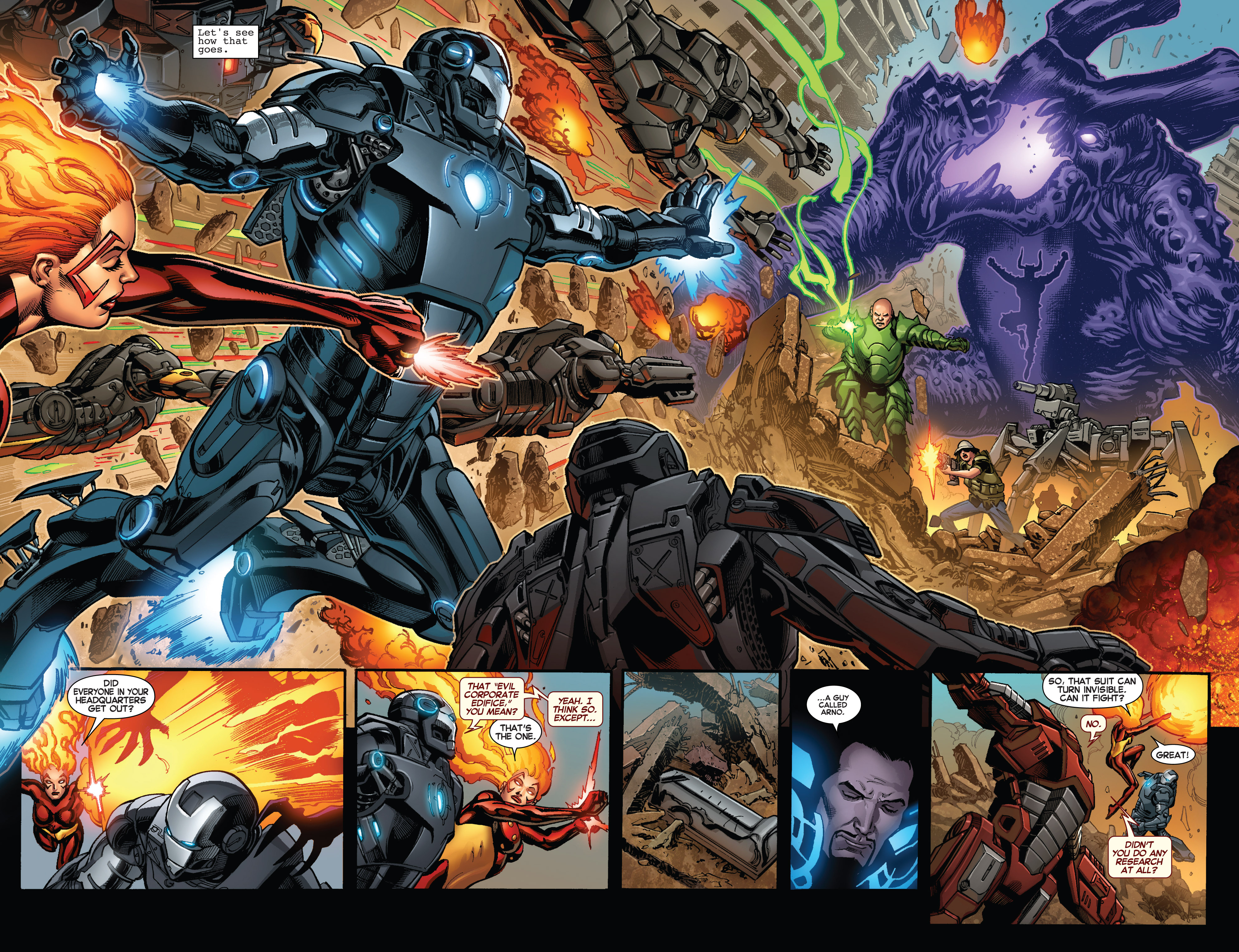 Read online Iron Man (2013) comic -  Issue #22 - 5