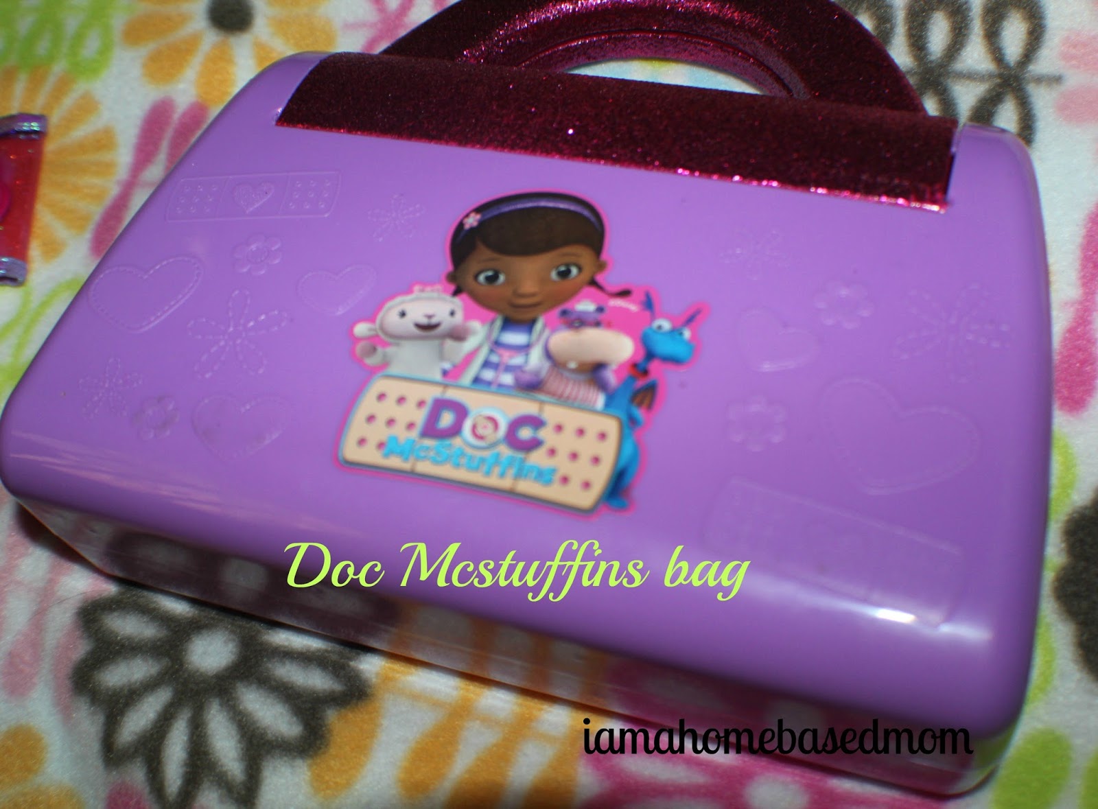 Iamahomebasedmom UNboxing Doc Mcstuffins Bag set