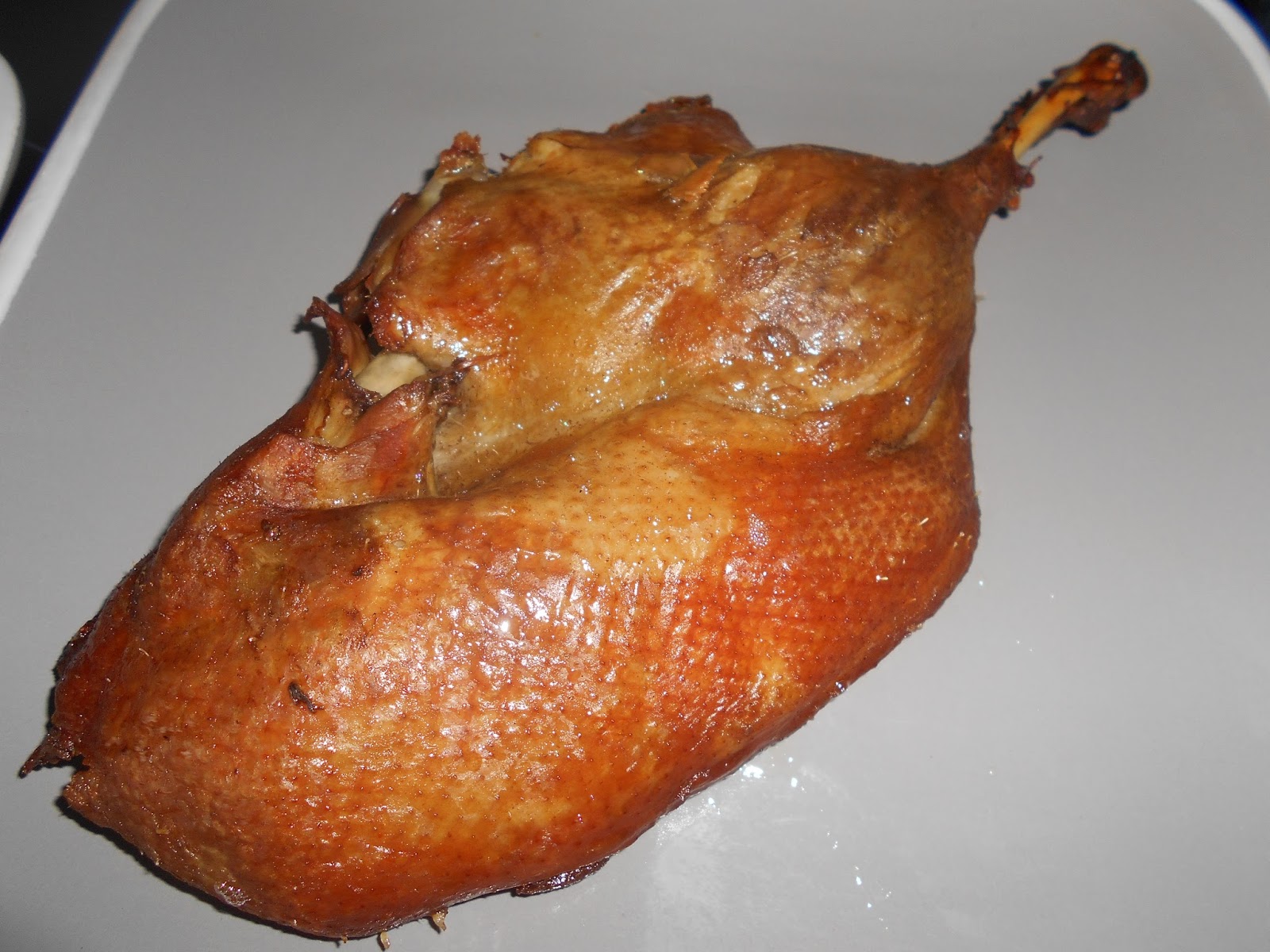 Just Quick Snacks Crispy half duck with hoisin sauce