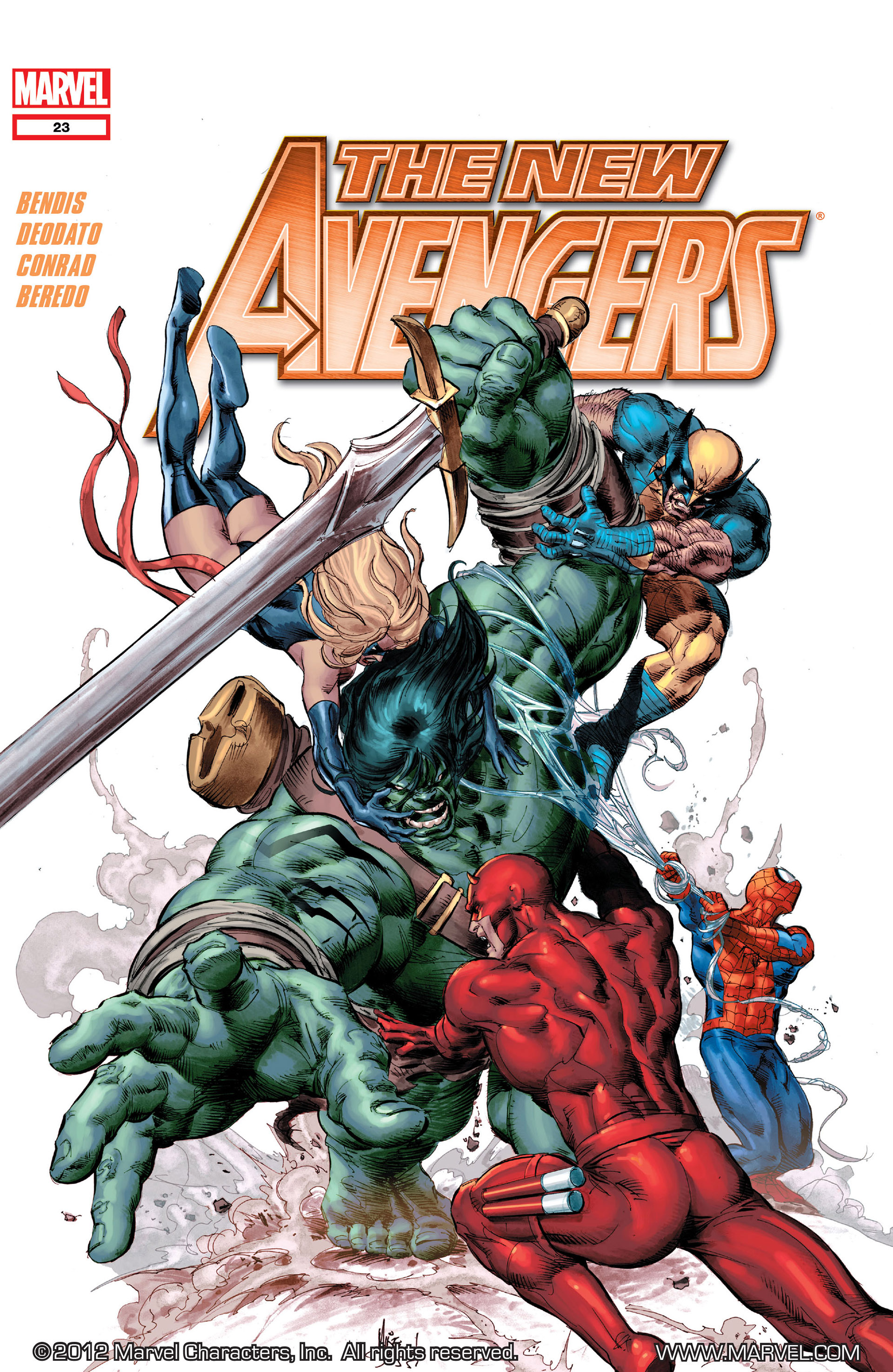 Read online New Avengers (2010) comic -  Issue #23 - 1