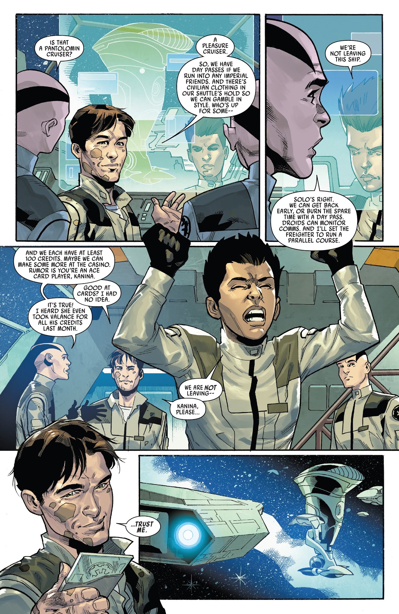 Read online Star Wars: Han Solo - Imperial Cadet comic -  Issue #3 - 10