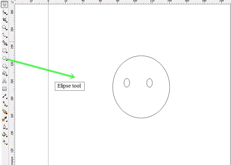 MEMBUAT SIMPLE SMILEY DENGAN COREL DRAW X5