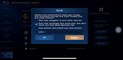 How to Unbind Mobile Legends Game Center Account 10