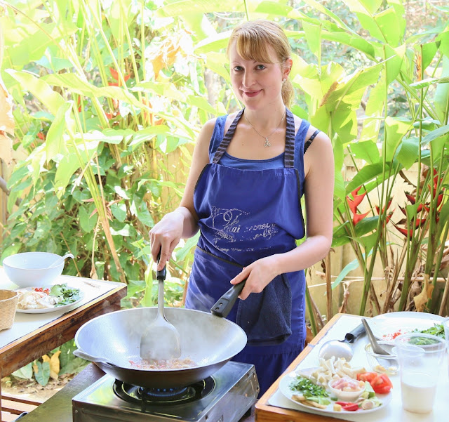 Thai Secret Cooking Class Photos. March 5-2017. Pa Phai, San Sai District, Chiang Mai, Thailand.