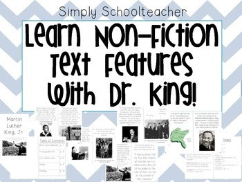 https://www.teacherspayteachers.com/Product/Non-Fiction-Text-Features-MLK-freebie-1048412