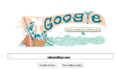 161st Anniversary Of Moby-Dick - Google Doodle