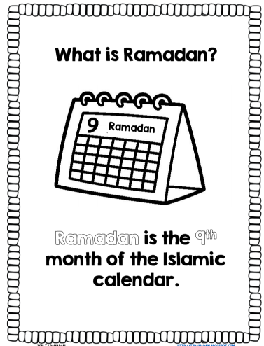 My Little Ramadan Book Coloring New Edition For 2018