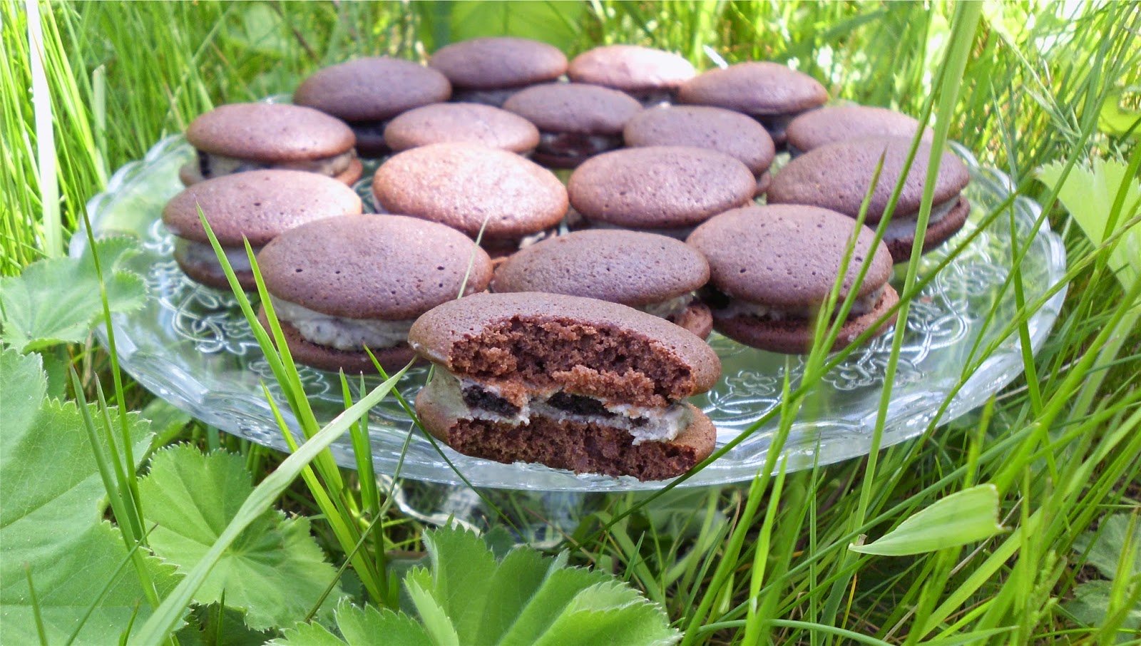 WHOOPIE PIES MIT OREO-FÜLLUNG (40 STÜCK) - saraokla