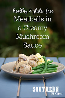  Healthy Baked Meatballs Recipe in a Creamy Mushroom Sauce