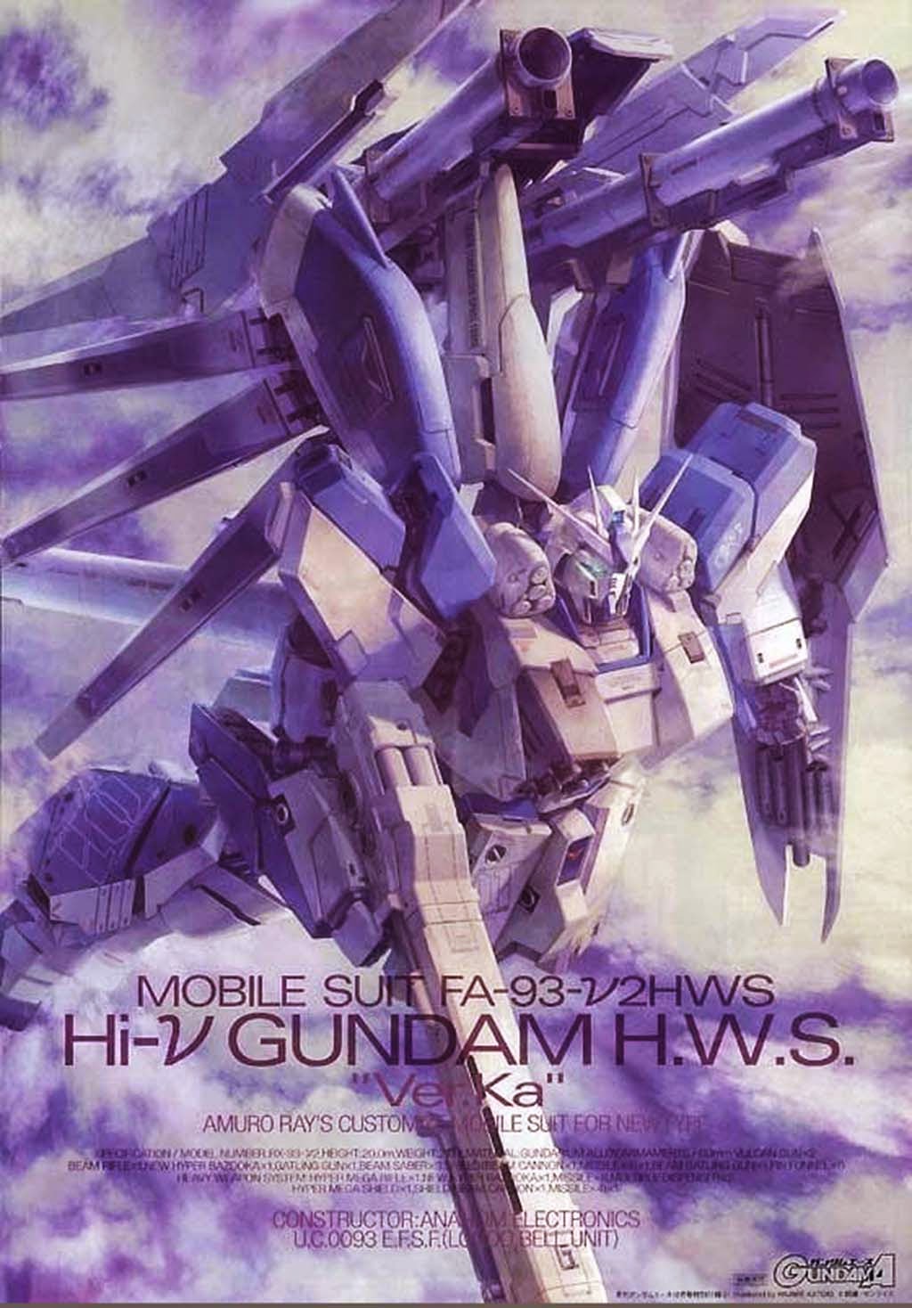 Wallpaper Fa 93 N2 Hws Hi Nu Gundam Hws Heavy Weapon System Gundam Kits Collection News And Reviews
