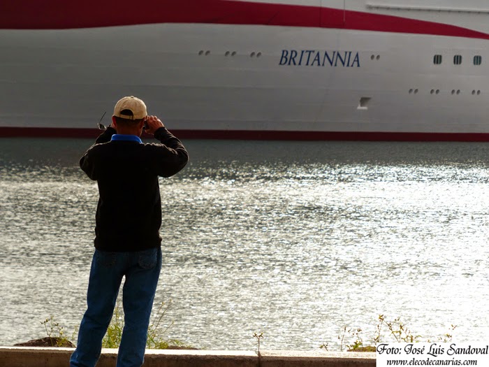 Fotos crucero Britannia, Las Palmas de Gran Canaria