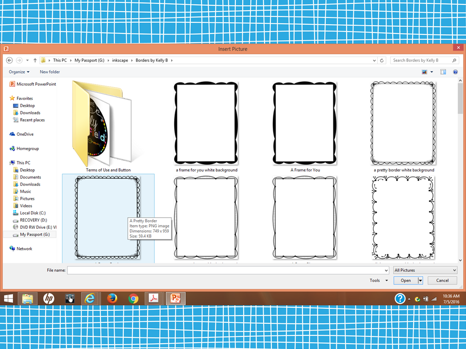 Teaching Fourth How to Insert Borders/Clipart/Plus Enter to Win Some