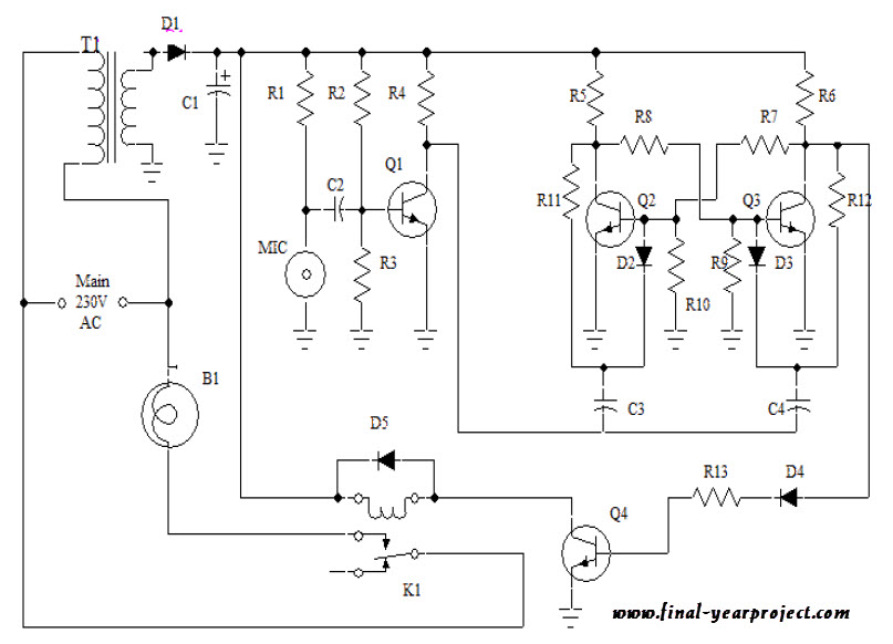 ECE Project on Clap Switch - Free Final Year Project's