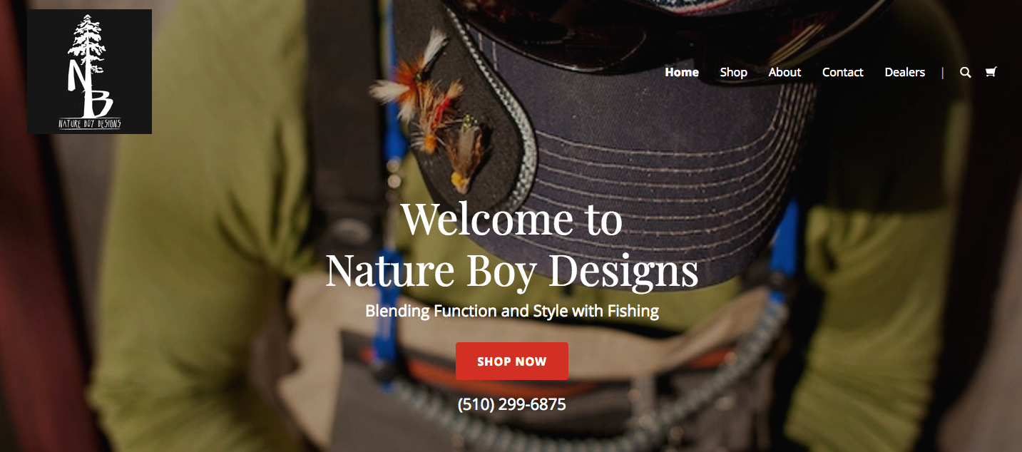 The Fiberglass Manifesto NATURE BOY DESIGNS site Relaunch 2.0