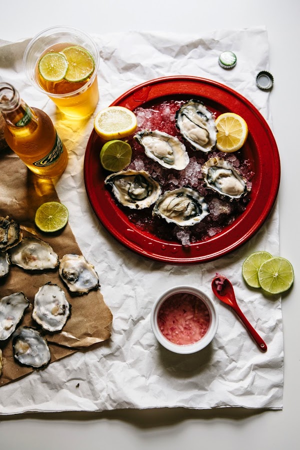 Grilled Oysters with Champagne hummingbird high a