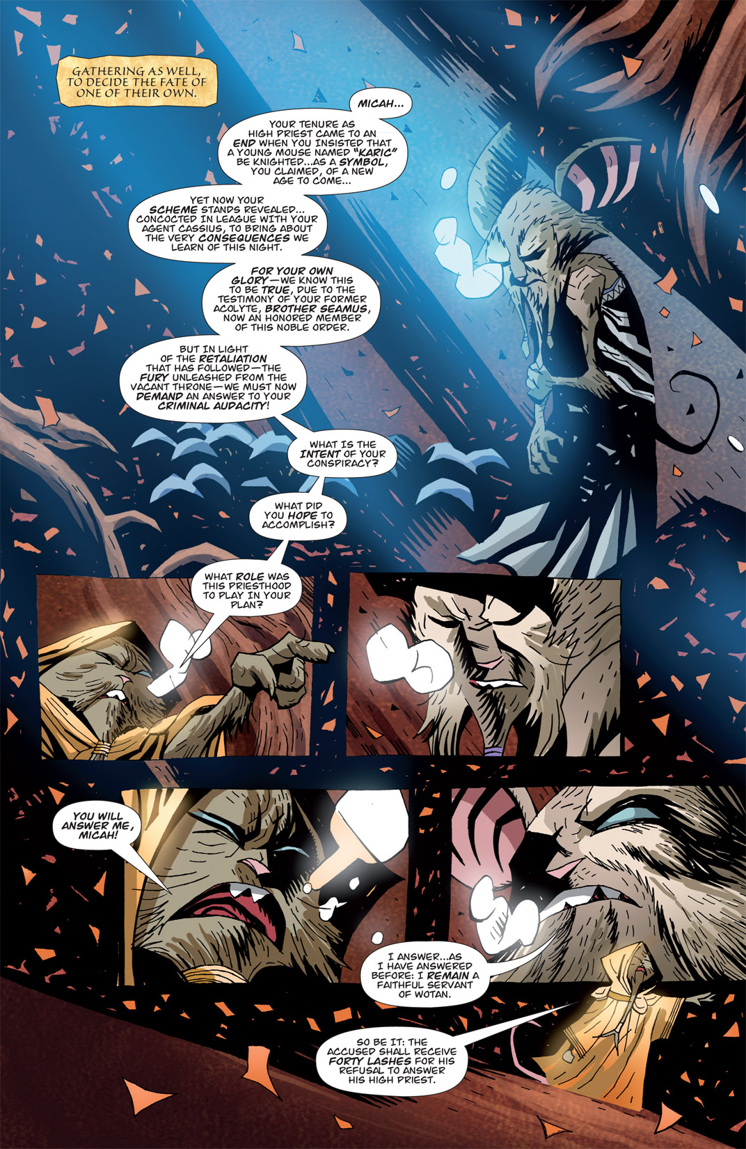 Read online The Mice Templar Volume 3: A Midwinter Night's Dream comic -  Issue #4 - 18