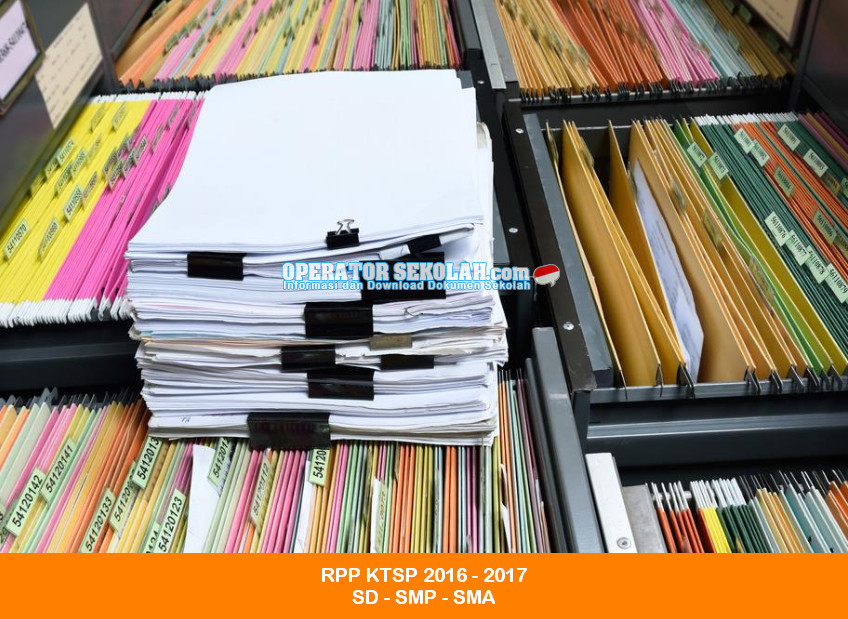 Silabus Prota Promes Rpp Ktsp 2016 2017 Sd Smp Sma Lengkap Operator Sekolah