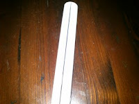 PVC pipe with marking line
