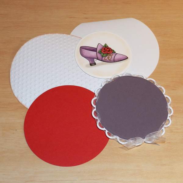 Beccy's Place Tutorial Circle Cards