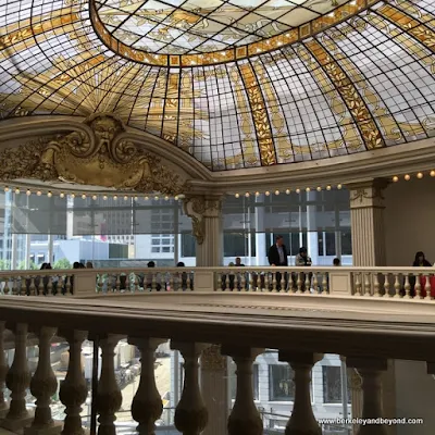 stained-glass dome at Neiman Marcus in San Francisco