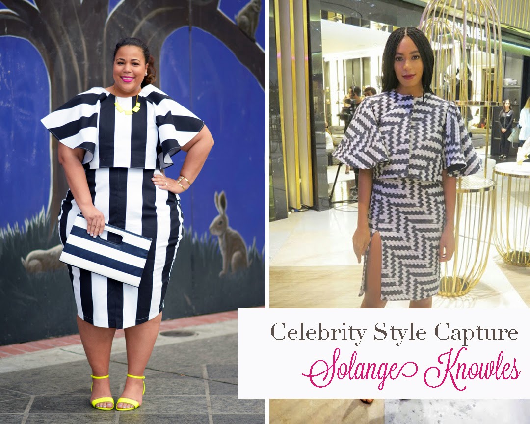 Solange Knowles style, Plus Size Celebrity Style