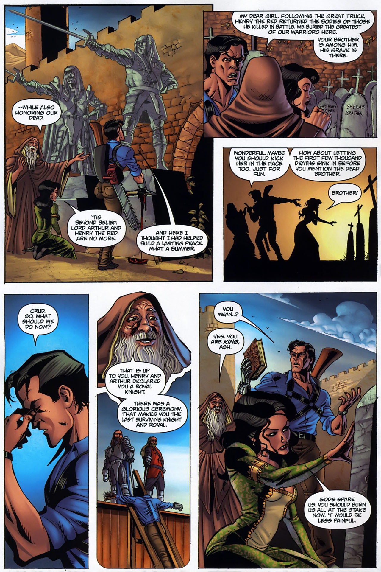 Read online Army of Darkness: King For a Day comic -  Issue #13 - 7