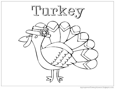 free coloring pages for Thanksgiving