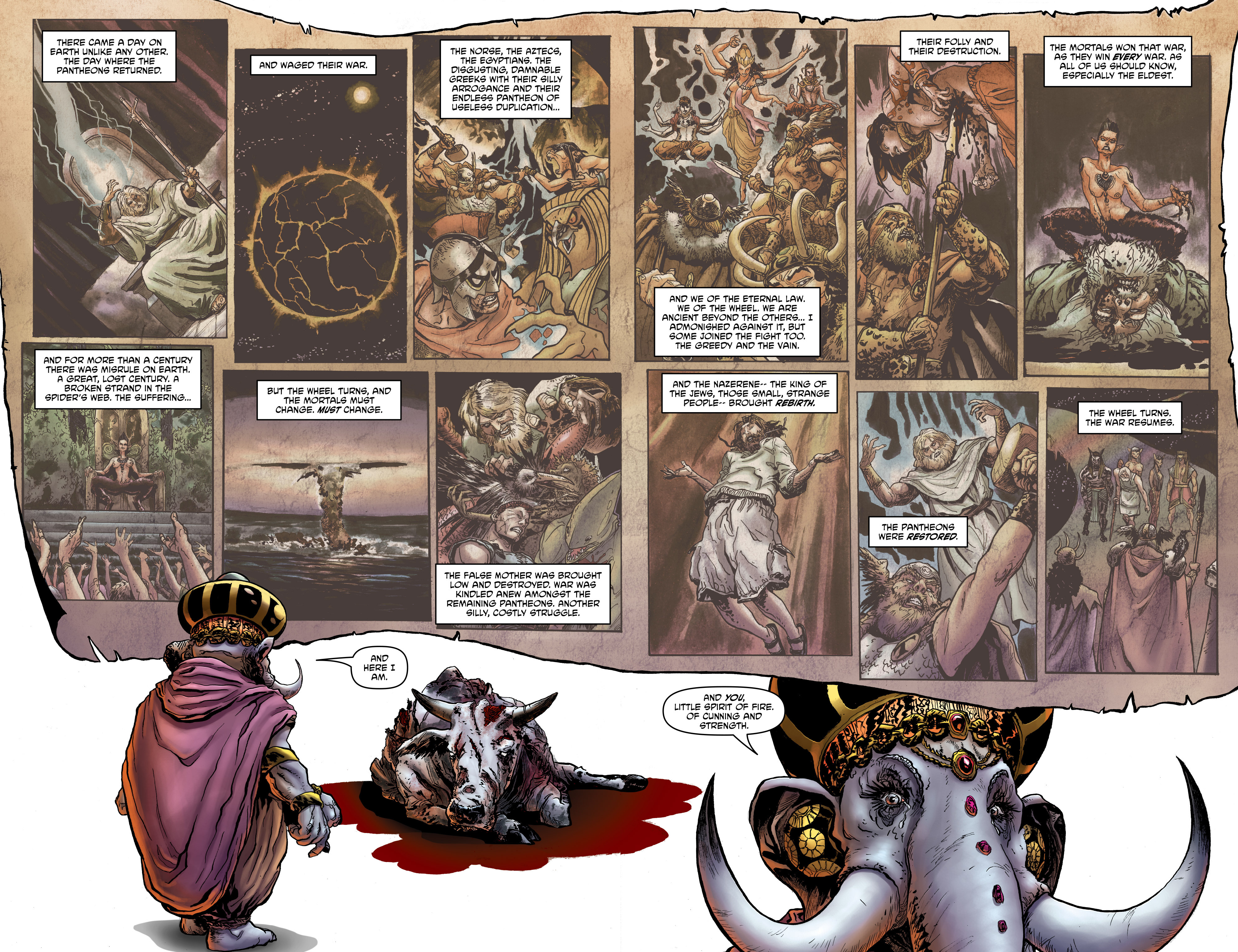 Read online God is Dead: Book of Acts comic -  Issue # Alpha - 11