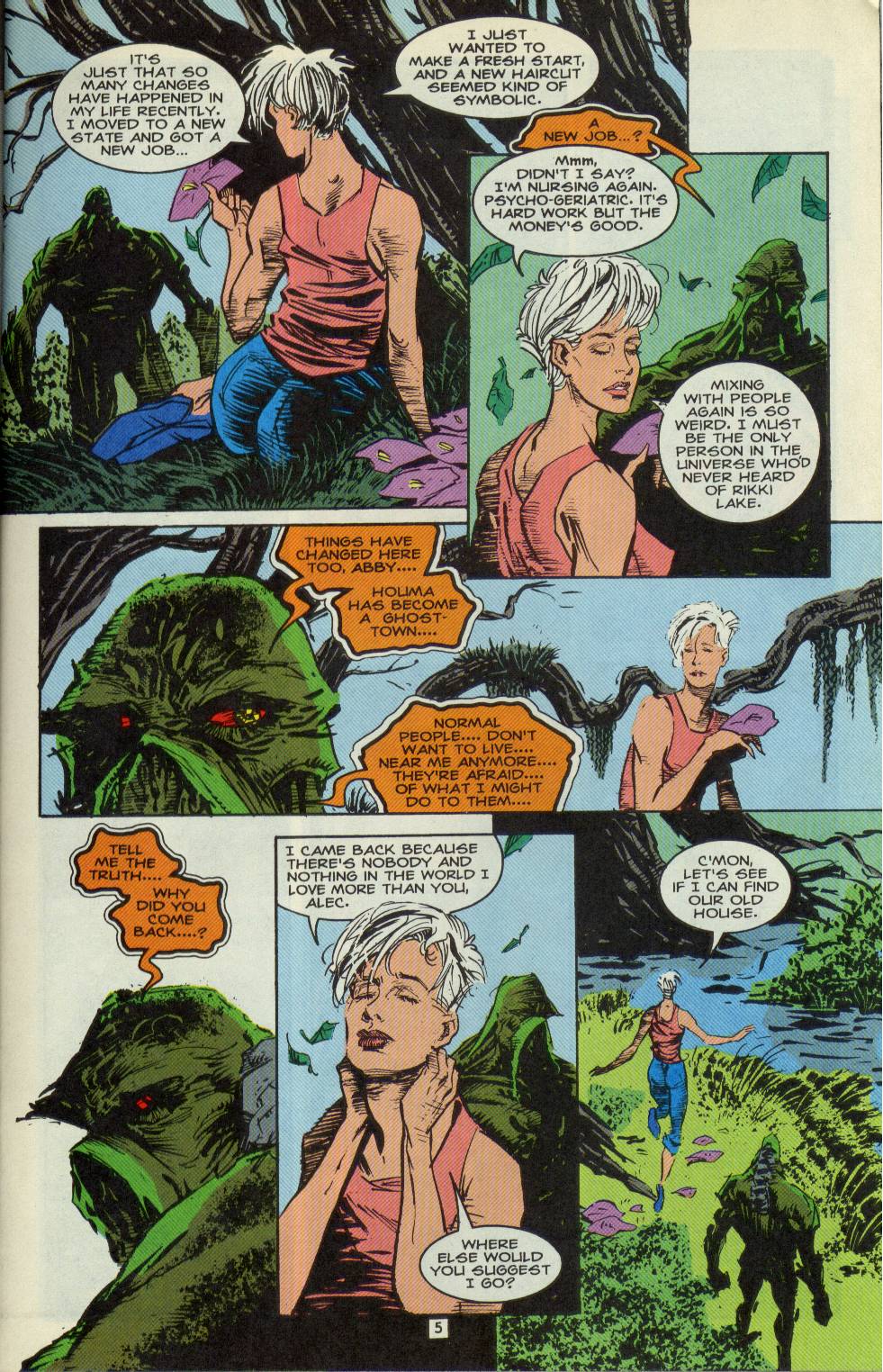Swamp Thing (1982) #161 #169 - English 6