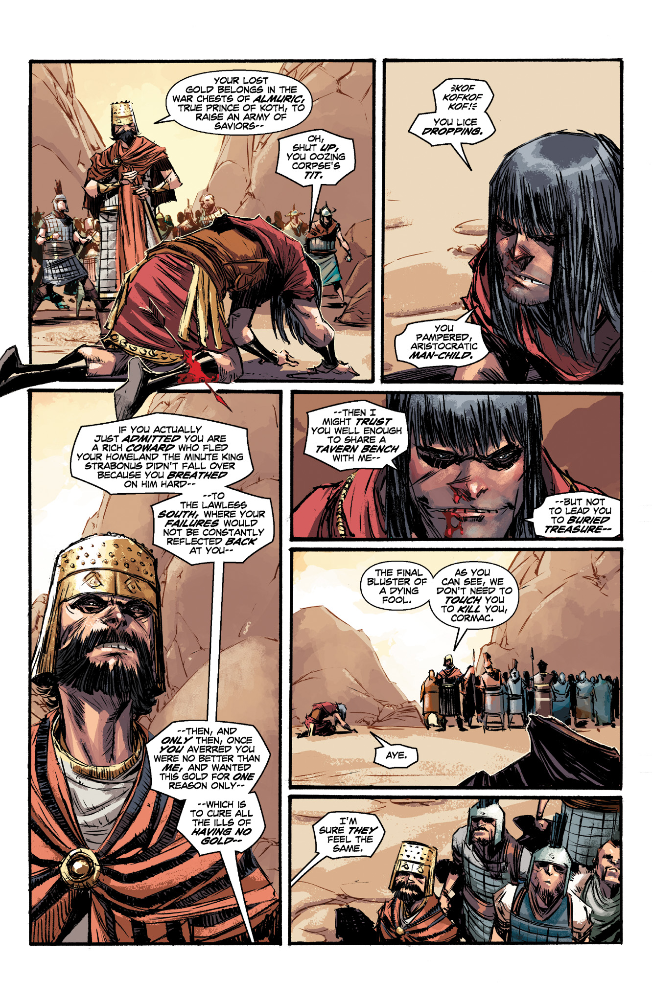 Read online Conan the Avenger comic -  Issue #11 - 10