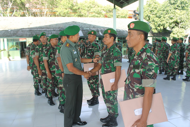 Dandim Sragen Lepas Anggota MPP Dan Pindah Satuan