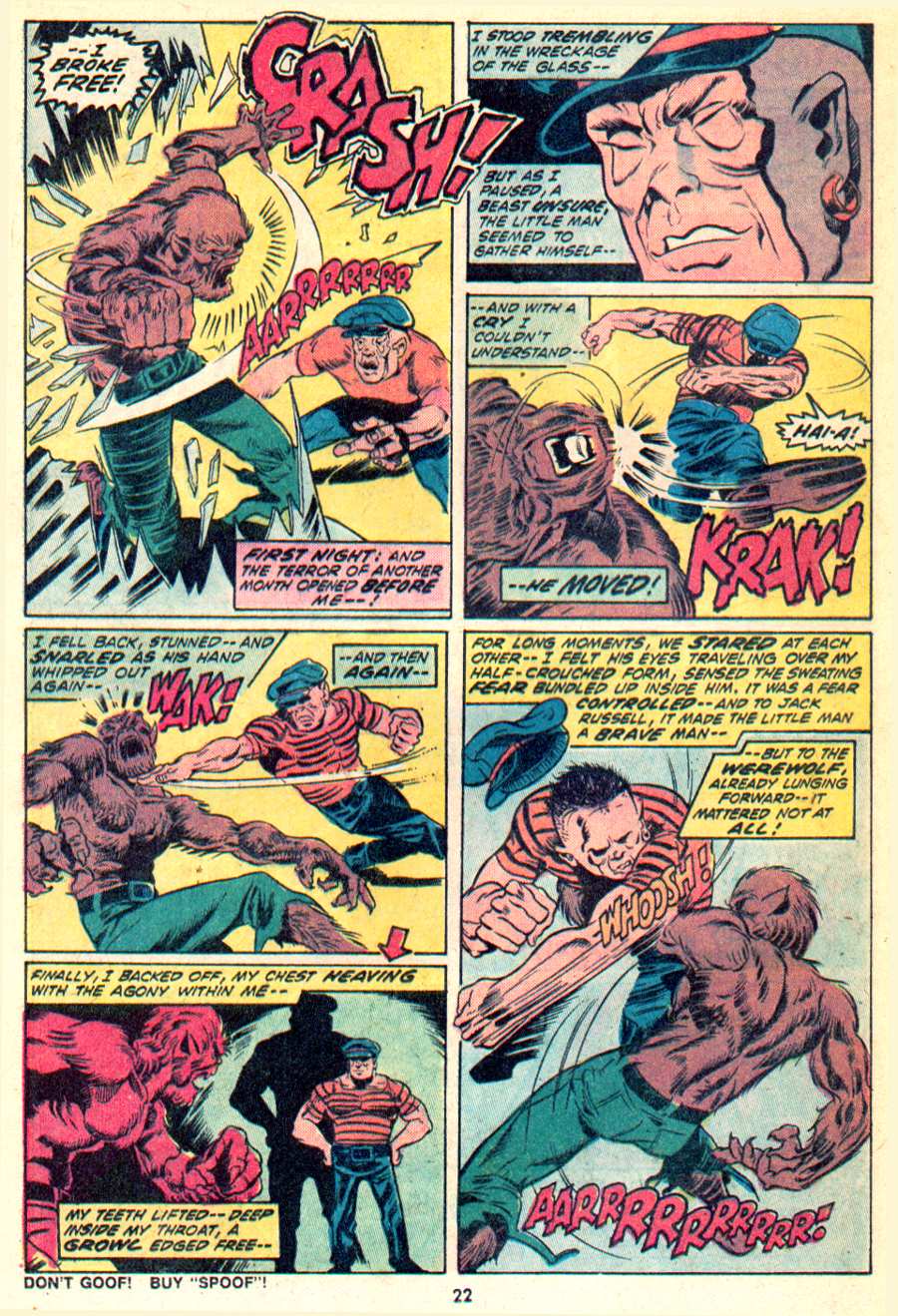 Read online Werewolf by Night (1972) comic -  Issue #2 - 17
