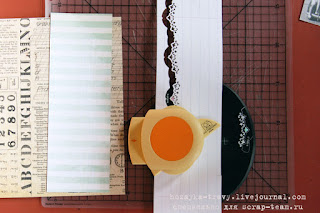 Мастер-класс по созданию странички в скрап-альбом. Кармашек для хранения меморабилии. Использованы скрап-бумага, кружево, цветок, винтажная высечка, салфеточка, фигурный компостер края, клей для скрапбукинга, штамп. Магазин Скрапбукшоп.  Мастер-класс по созданию странички в скрап-альбом. Кармашек для хранения меморабилии. Использованы скрап-бумага, кружево, цветок, винтажная высечка, салфеточка, фигурный компостер края, клей для скрапбукинга, штамп. Магазин Скрапбукшоп.