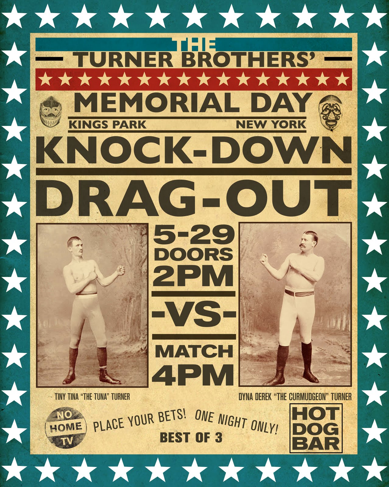 Vintage Wrestling Poster 47